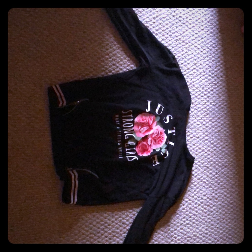 A girl’s sweatshirt from Justice Active
